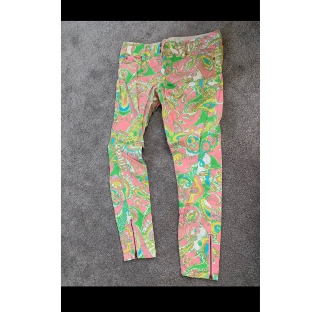 Printed Lilly jeans